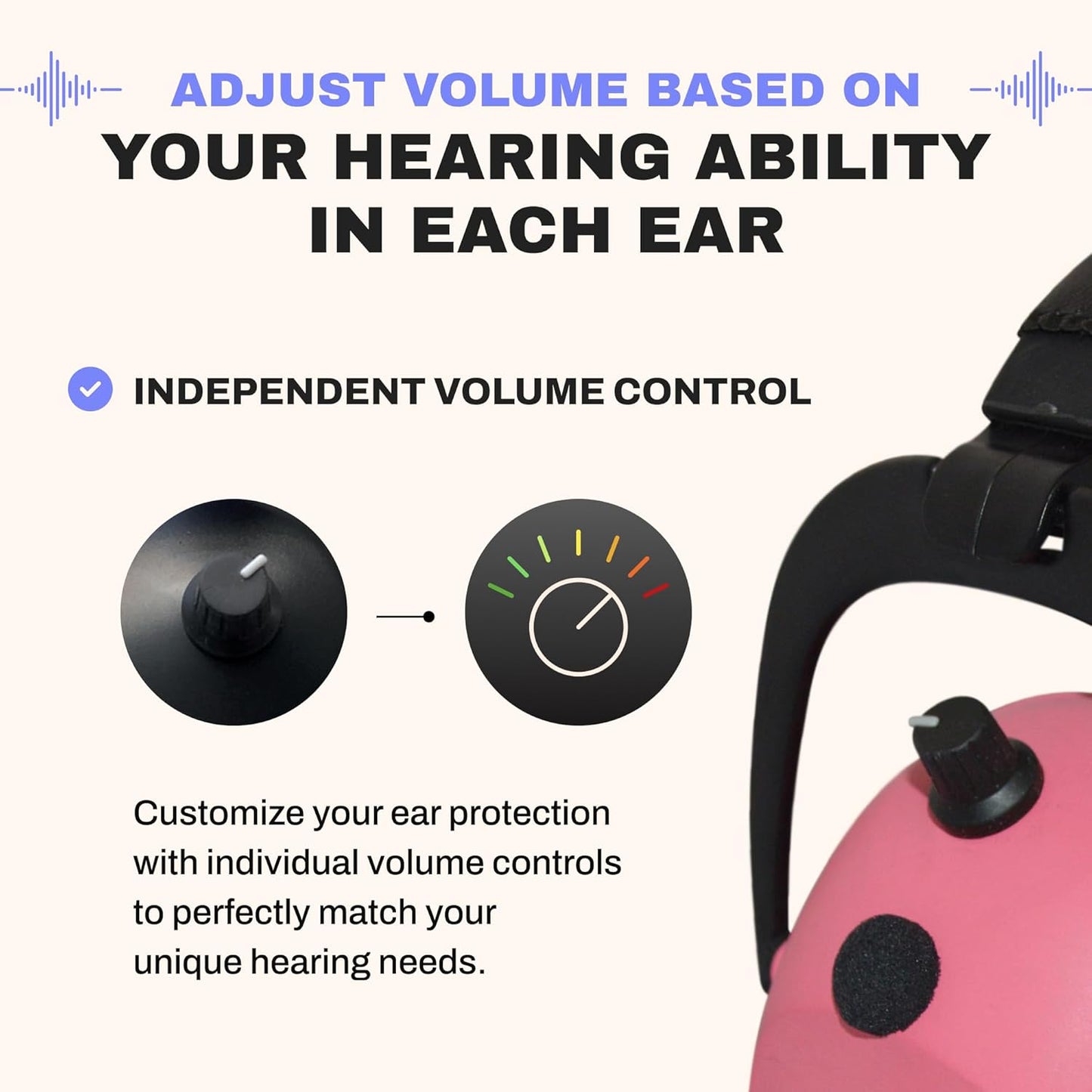 Pro Ears Gold II 26 Ear Muffs, NRR 26, Military Grade Hearing Protection w/DLSC Compression, Gel Ear Seals & Auto Shut Off