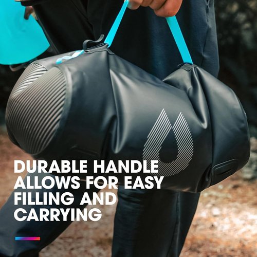 Hydrapak Expedition - Collapsible BPA & PVC Free Water Storage Bag (8L/270oz) - Chasm Black