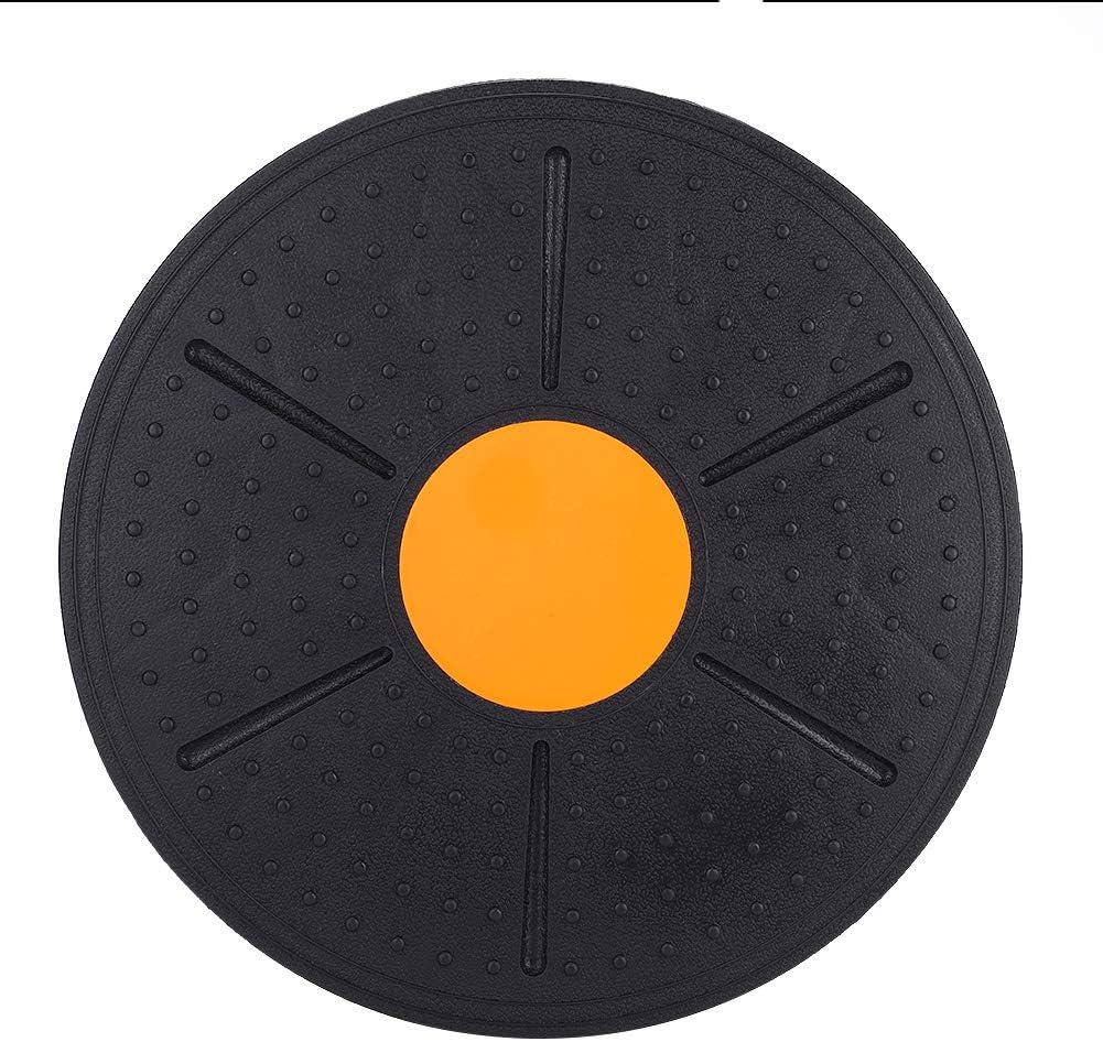 Wobble Balance Board, Plastic Workout Stability Disc, Yoga Training Fitness Exercise Stability Balancing Trainer, for Home Gym, Rehabilitation, Cross Training, Strength Training, Balance Training