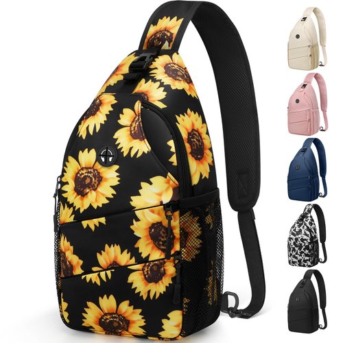 Pritent Crossbody Bags for Women Men Trendy Sling Bag Bakpack & Gym Bag for Women with Shoe Compartment Sport Gym Tote Bags