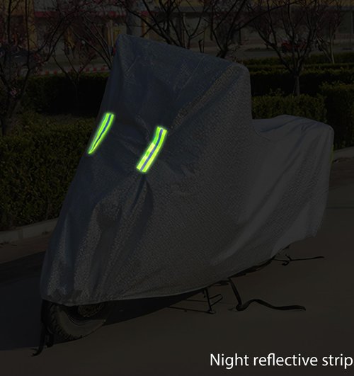 Adult Tricycle Cover Bike Cover Outdoor Waterproof Bicycle Covers Universal for All 3 Wheel Bike Indoor Cover Storage Sun UV Rain Snow Bikes Covers with 2 Anti-theft Lock-holes (black)