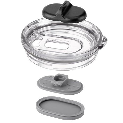 Soledea 40oz Replacement Lid for Stanley Quencher, Stronghold Lid Spill Proof Splash Resistant Tumbler Lids for 40oz Stanley Cup Accessories