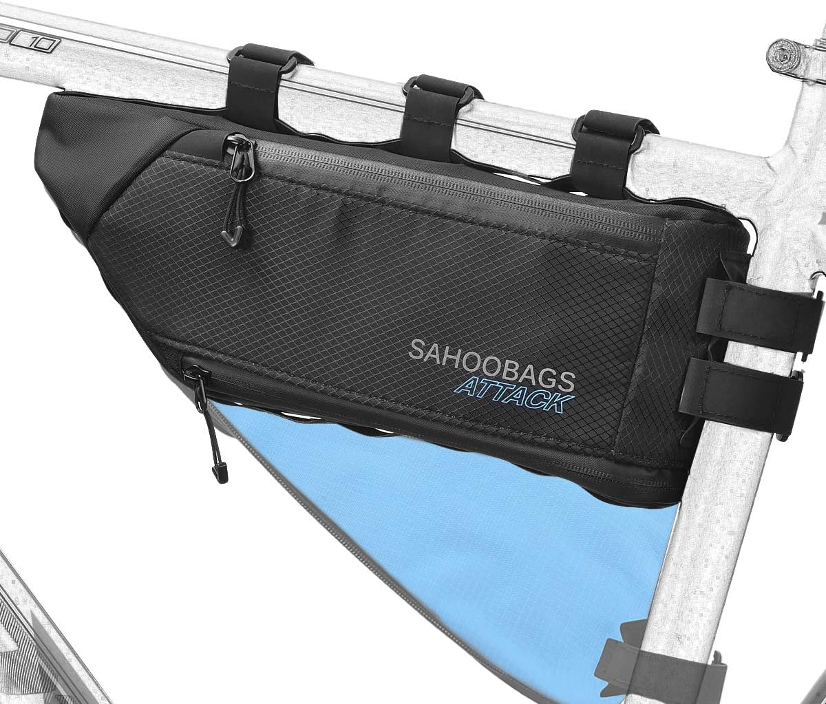 Roswheel ATTACK Series 121371 Waterproof Expandable Capacity Bike Frame Triangle Bag for Bicycle Cycling Accessories