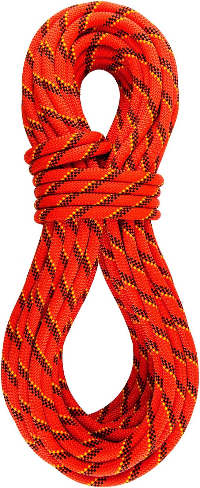 Static Climbing Rope 11mm UIAA Static Line Rappelling Rope 45M (150ft) Nylon Kern Mantle Rope for Escape Rope Rock Climbing, Mountain Tree Climbing, Hauling, Rescue
