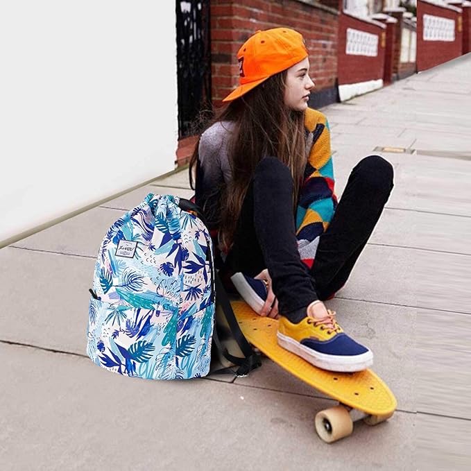 XEYOU Drawstring Sports Backpack Lightweight Gym Yoga Sackpack Shoulder Rucksack Casual Outdoor Daypack for Women and Men
