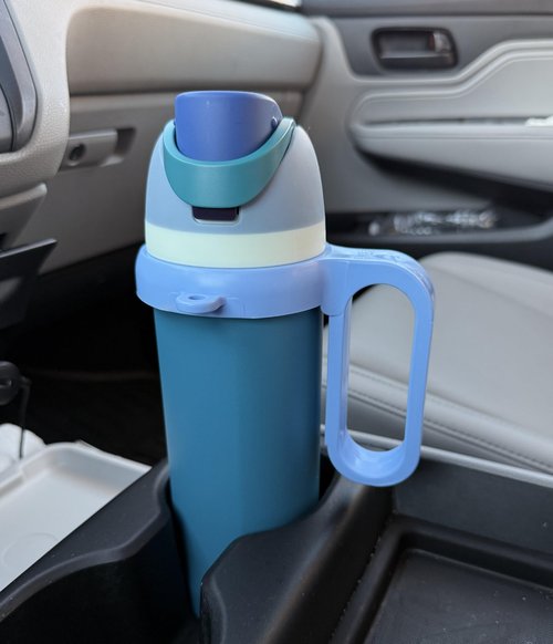 Bottle Handle for Owala FreeSip 24oz 32oz 40oz – Strong Plastic Water Bottle Holder, Durable Easy Carry Accessory for Running, Jogging, Gym, Hiking, and Drinking While Driving & More