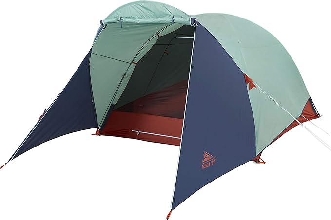 Kelty 4/6 Person Freestanding Rumpus Tent for Camping, Car Camping, Festivals and Family with Extra Large Vestibule