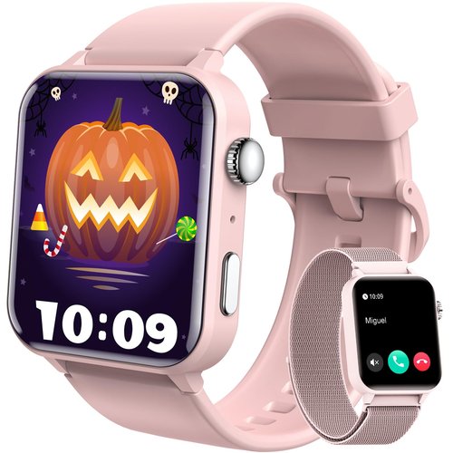 Blackview Smart Watches for Women(Make and Answer Calls),1.85''HD Screen Fitness Tracker Watch,100+ Sport Modes,SpO2/Heart Rate/Sleep Monitor for Android iPhone