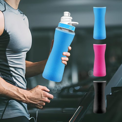 Sleeve for Cirkul Water Bottle 2Pcs, 22oz Water Bottle Sleeve for Cirkul Plastic and Stainless Steel Bottle Neoprene Insulated Water Bottle Cover for Retaining Temperature - Blue