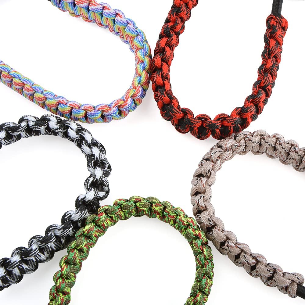 ZSHJGJR Archery Bow Wrist Sling Braided Archery Adjustable Bow Strap Wrist Sling For Compound Bow Hunting Shooting