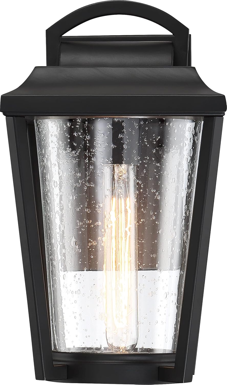 Nuvo 60/6514 Lakeview Lighting Fixture, 1Lt Hanging, Aged Bronze Finish with Clear Seed Glass