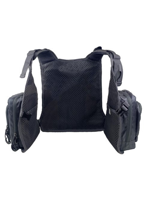 Multi functional breathable vest for sea fishing adventure fishing (grey)