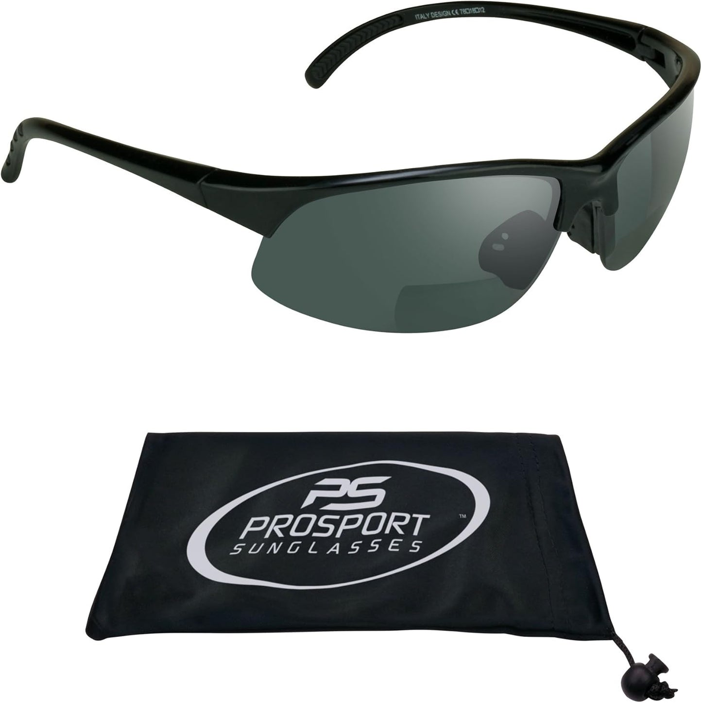 proSPORT BIFOCAL Sunglasses Readers Tinted Mens Womens High Definition Amber Yellow Smoke +1.50 +1.75 +2.00 +2.25 +2.50