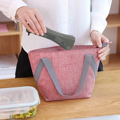 Begale 4-Set Stainless Steel Camping Flatware for Student, Traveling Knives Forks Spoons with Case