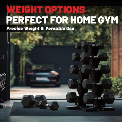 PAPABABE Dumbbells Set of 2, 5lbs Dumbbell Pair, 5 Pounds Hand Weights for Women Men at Home, Free Weights Dumbbells Set for Home Gym Equipment, Pesas Mancuernas para Ejercicios de Hombre Casa.