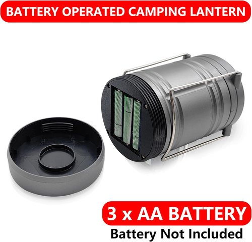 LED Camping Lantern ,Battery Powered Hanging Lanterns for Camping Hiking,Hurricane ,Power Outages,2-Pack