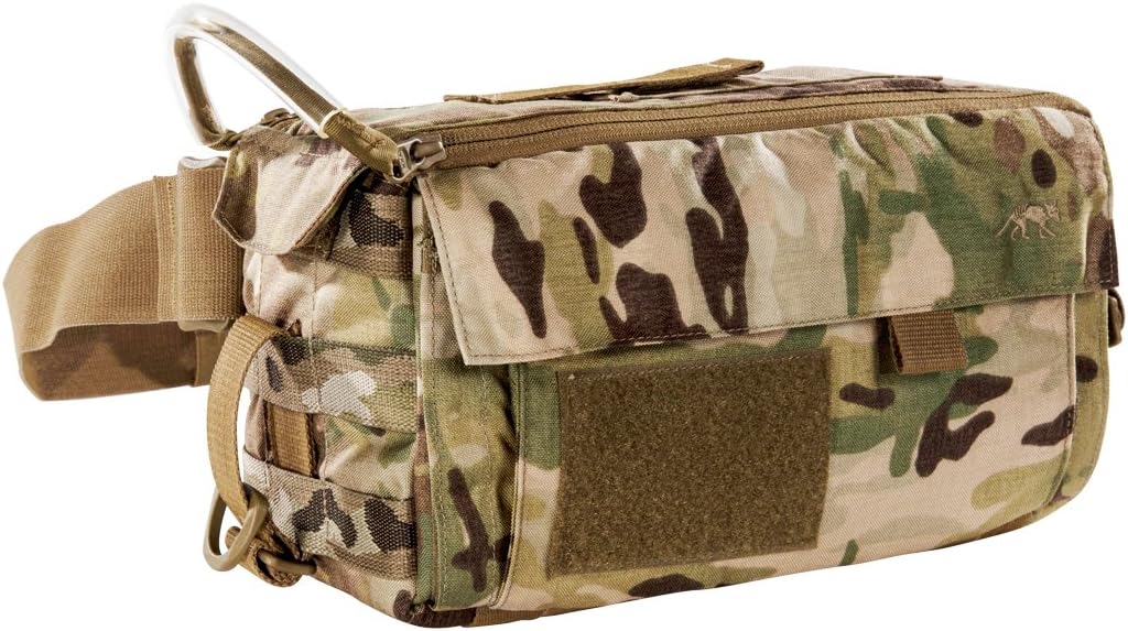 Tasmanian Tiger Small Medic Pack Mk II, Tactical Small MOLLE Medical Bag, First Aid Storage, YKK Zippers, Olive