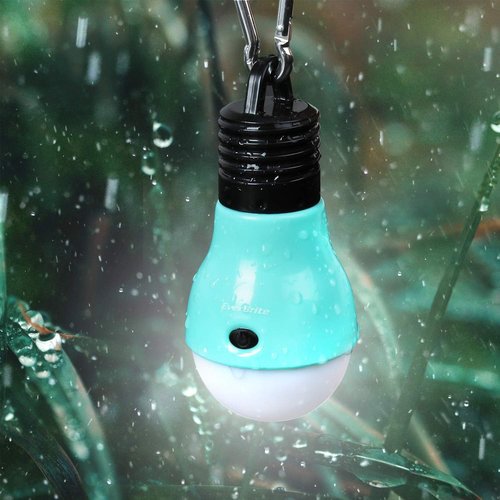 EverBrite 3-Pack Camping Lights - 3 Lighting Modes, Portable LED Bulbs Ideal for Kids’ Adventure Activities, Backpacking, Camping, Picnic, Emergency and More, 3 x AAA Batteries Included