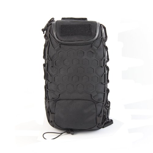 GGYCOB Tactical Sling Bag for Men Pack Military Rover Shoulder Bag Molle Assault Range Backpack Crossbody Chest Bag 1000D Nylon (black)