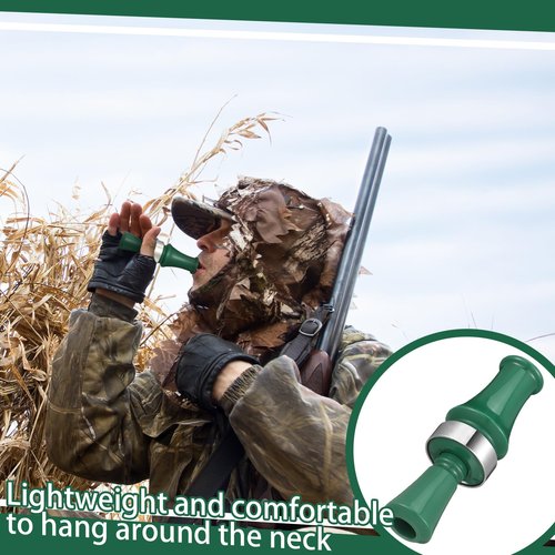 Sonwyoung 2 Pcs Duck Calls for Hunting Outdoor Hunting Bait Whistle Duck Decoys Whistle Goose Pheasant Caller Wigeon, Dove, Quail Call Loud Sound Accessories