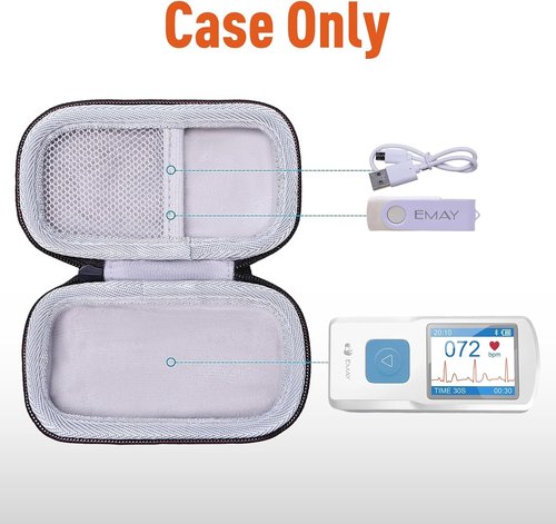LTGEM Case for EMAY/CONTEC EKG Monitor