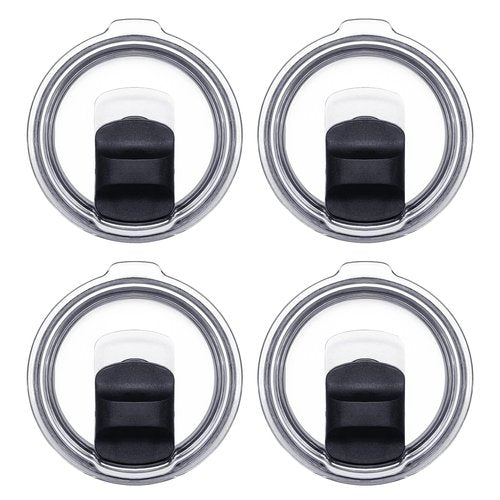 4Pack 20 Oz Magnetic Tumbler Lid, Replacement Lid for Yeti Lids Compatible with YETI Rambler, Magnetic Spill Proof