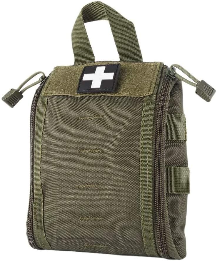 WYNEX First Aid EMT Bags, Tactical IFAK Medical Molle Pouch Military Utility Med Emergency EDC Pouches Outdoor Survival Kit Suit for Tactical Waist Belt Pack 1000 Nylon