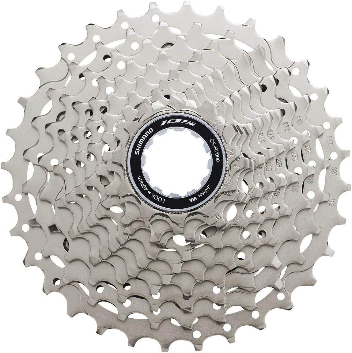 SHIMANO cs-r7000 Sprocket Cassette, Unisex Adult, Unisex-Adult