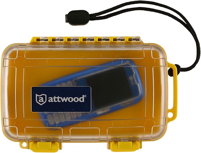 attwood Waterproof Dry Bag or Case - Roll Top Waterproof Backpack Sack or Case Keeps Gear Dry for Kayaking, Swimming, Rafting, Boating, Hiking, Camping and Fishing