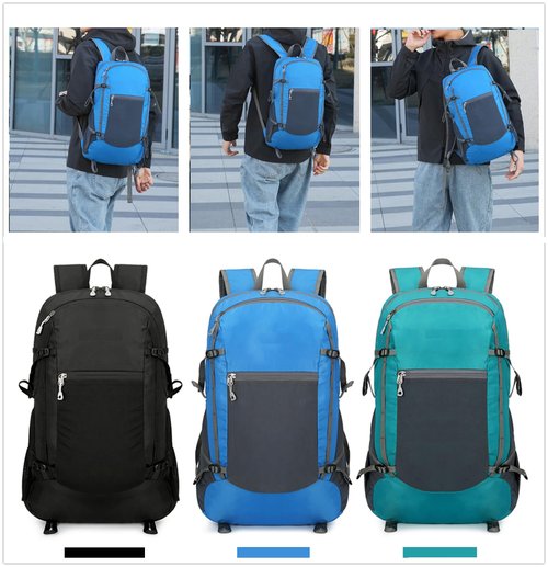 levayhill Hiking Backpack Daypack Lightweight Packable Travel Outdoor Camping Ultra Foldable Day Pack for Woman Man (Blue, 30L)
