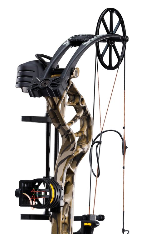 Bear Species XT Ready to Hunt Compound Archery Bow, 70lb. Draw Weight, Right Hand, Mossy Oak Bottomland/Black