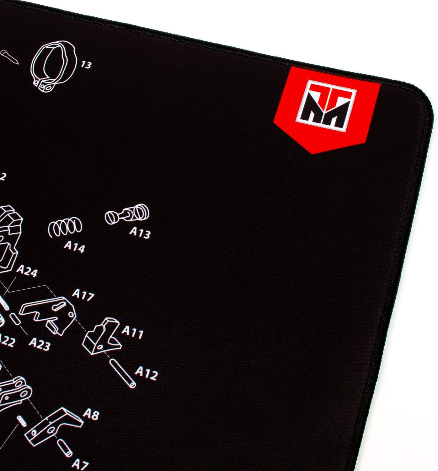 TekMat Ultra Cleaning Mat for use with Ruger 10/22 , Black, 15" x 44"