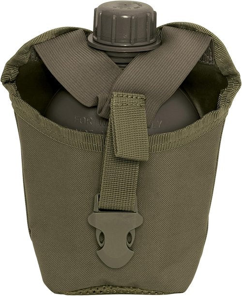 1 Quart MOLLE Canteen Pouch - Essential Camping Hydration Accessory, MultiCam