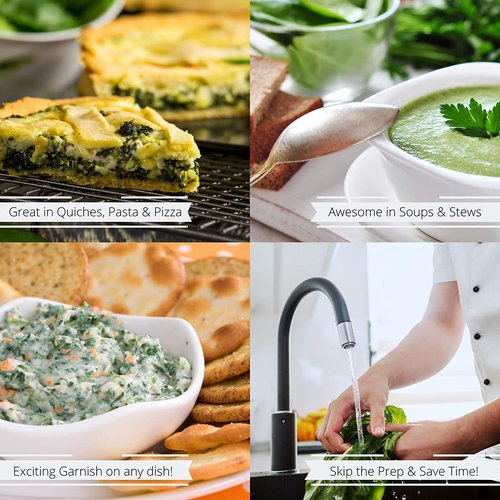 Dried Spinach Flakes by It's Delish, 1 lb (16 Oz) Bulk Bag