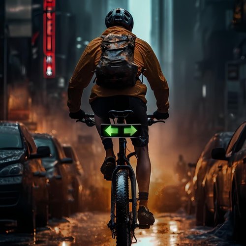 GOTUS Programmable LED Smart Bike Tail Light, Rear Bike Light,with Speedometer and APP Custom Text, Patterns, Animations Display, for Adults Kids Road Mountain
