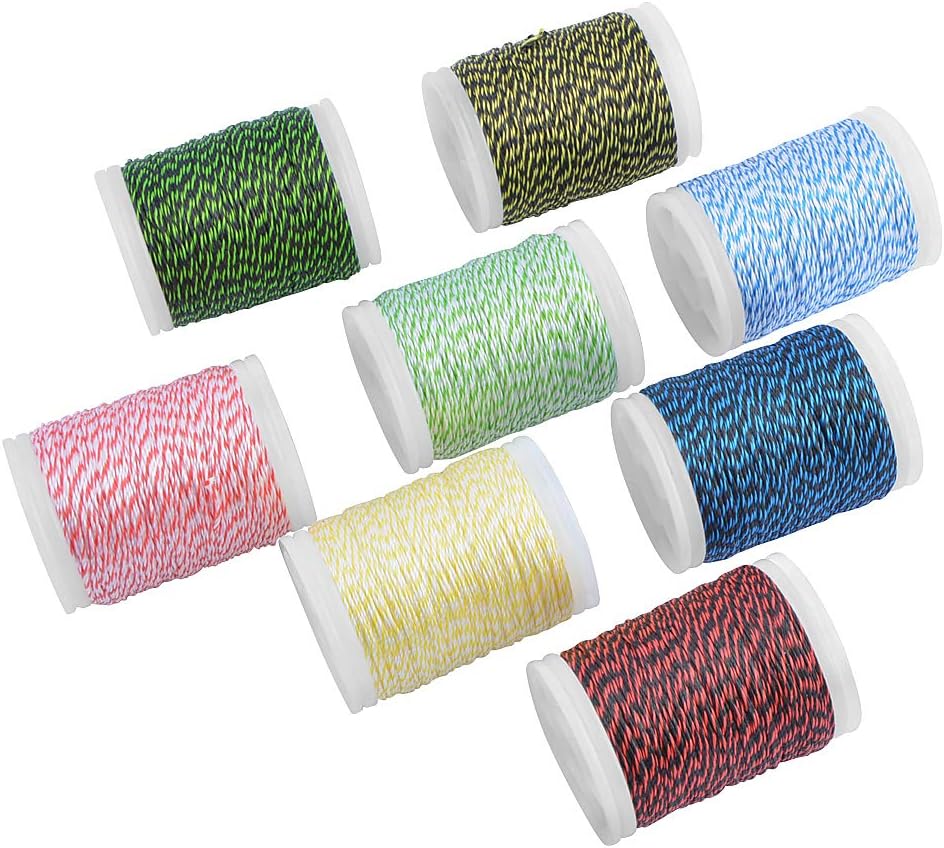 ZSHJGJR Archery Bowstring Serving Thread Material Bowstring Serving Material Bowstring Protector Durable Nylon for Bowstring Archery Supplies