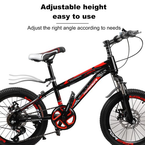 Oumers Children's Portable Bicycle Fenders, Bicycle Mudguard Kid's Cycling Mudguard Easy Install Bike Fenders Adjustable Bicycle Front and Rear Mud Guard Cycling Tires Mud Fenders Fit for 12/ 14In
