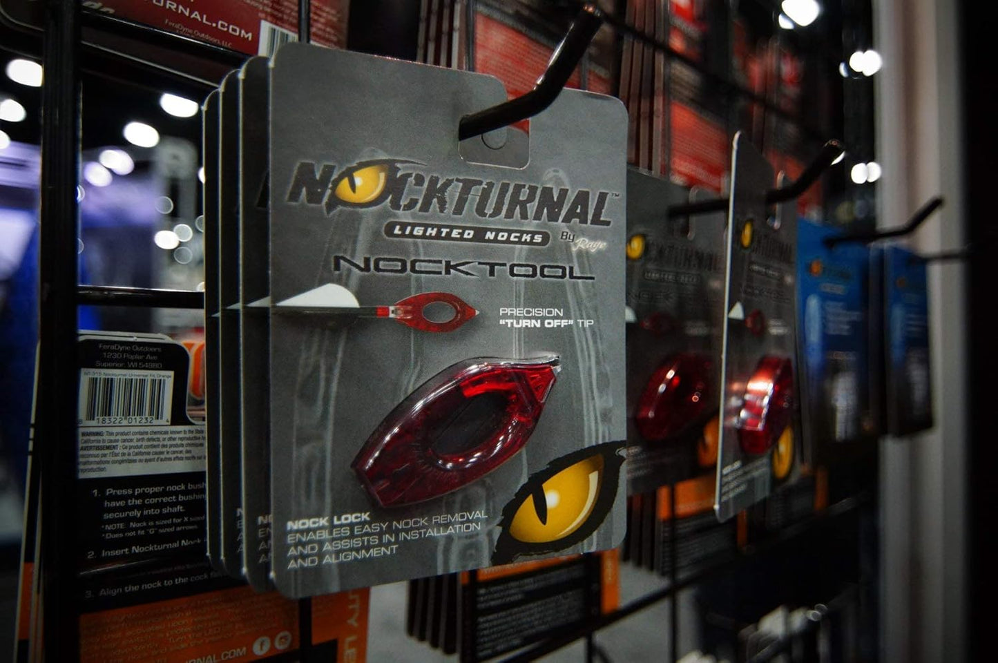 Nockturnal Archery Arrow Universal Nock Tool, Red, One Size, (NT-901)