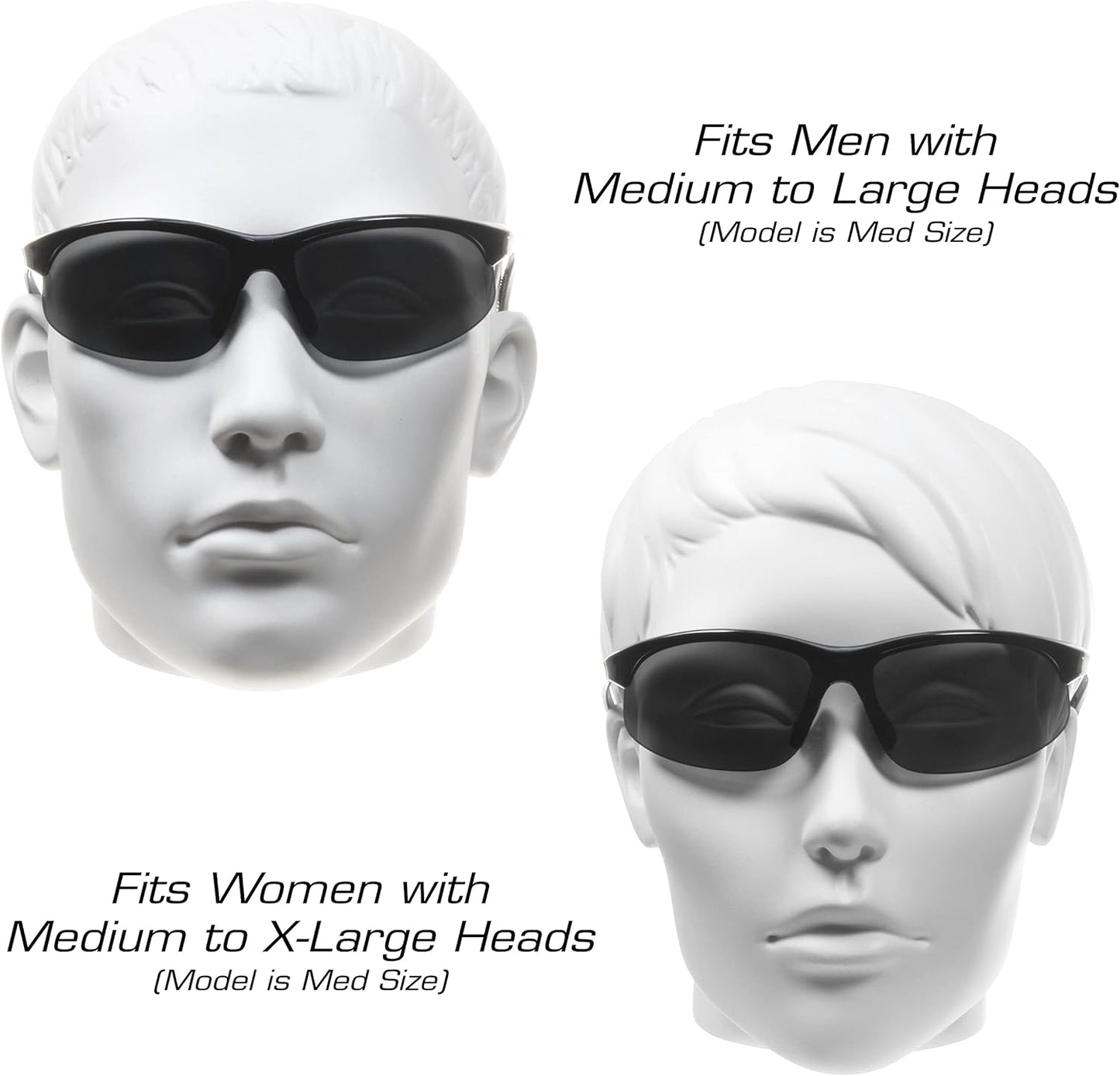 proSPORT BIFOCAL Sunglasses Readers Tinted Mens Womens High Definition Amber Yellow Smoke +1.50 +1.75 +2.00 +2.25 +2.50