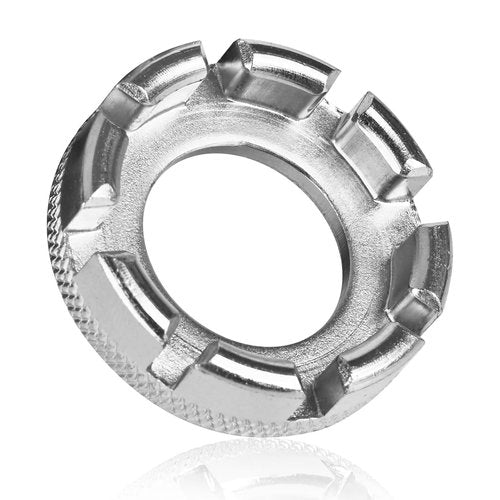ptiysta Bicycle Spoke Wrench Tool, Hardened Steel 6-in-1 Spoke Rim Tool for Adjusting and Repairing Bicycle Wheel Tension