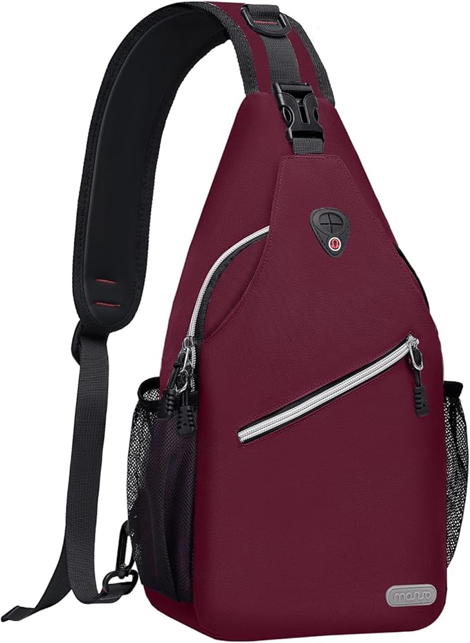 MOSISO Sling Backpack, Multipurpose Crossbody Shoulder Bag Travel Hiking Daypack
