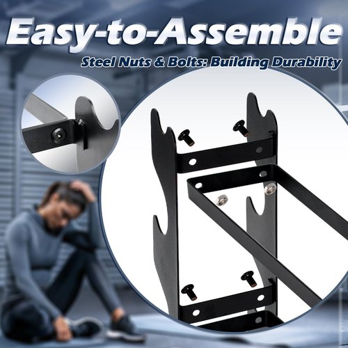 MLOHASING Dumbbell Rack Stand Only - Barbell Iron Weight Rack for Small Dumbbells - Dumbbell Rack with Handle for Home Gym Workout