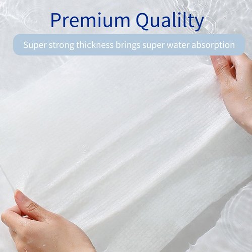 Dzronda Disposable Compressed Towels, Portable Compressed Towel Tablets, 28Pcs Travel Wash Cloth, Thicker Super Absorbent Wash Cloths for Travel, Face Towel Ideal for Outdoor Camping Hiking (28Pcs)