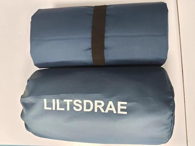 Camping Sleeping Pads，Extra Thick 5 Inch Inflatable Sleeping Mat with Pillow Built-in Pump，Oversized Mattress Super Portable Backpacking Sleeping Pad (Green, Single)