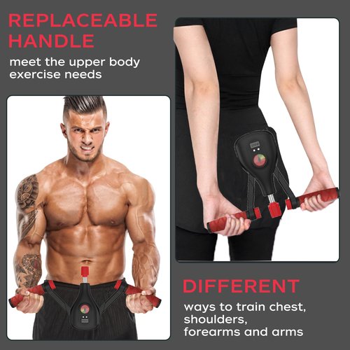 Thigh Master 0-77 lb Adjustable Resistance Inner Thigh Exerciser, Thigh Trainer Pro with Replaceable Handle, Pelvic Floor Trainer Kegel Exerciser Thigh Toner Hip Trainer for Women Men