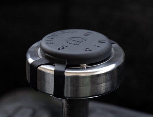 Mid Weights Silicone Microweights For Round or Hex Dumbbells, 1.25 lb. Add On Weight For Dumbbells, Fractional Weights To Add 1.25 or 2.5 lbs, 4 pcs.