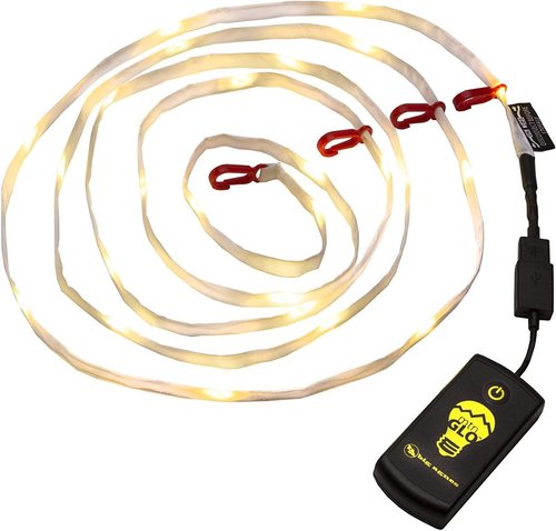 Big Agnes mtnGLO LED Tent & Camping Lights, Red, One Size