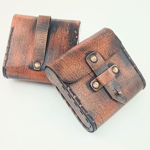 BEHINDE You Engraved Sundial Compass with Leather Case. Personalized Brass Pocket Compass Gifts for Men, Him, Son