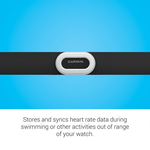 Garmin HRM-Pro Plus, Premium Chest Strap Heart Rate Monitor, Captures Running Dynamics, Transmits via ANT+ and BLE (010-13118-05)