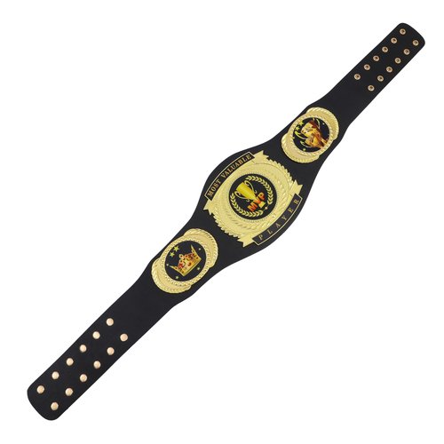 MVP Belt Most Valuable Player Championship Belt Trophy Award Gift - Football, baseball, softball, soccer, basketball, esports, fantasy sports, hockey tournament or League Winner Champion Belt